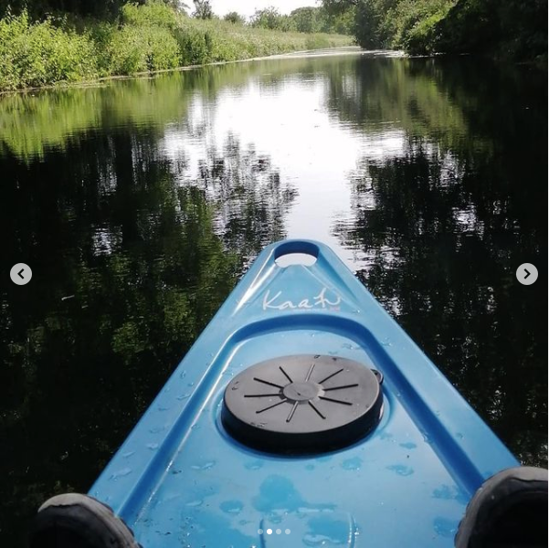 Kaafu Solo Kayak | Blue | Lightweight & Stable