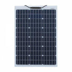 60W Reinforced semi-flexible solar panel with a durable ETFE coating