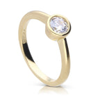 Diamonfire Bezel Carat Ring