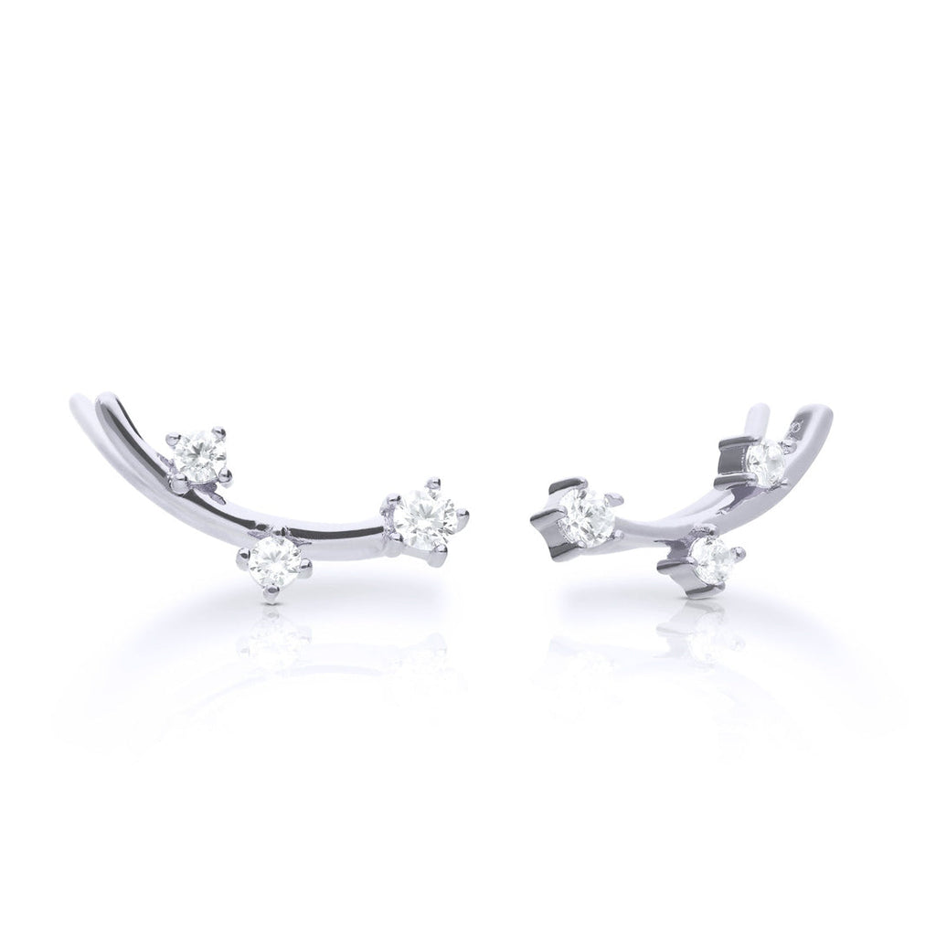 Diamonfire Bar Crawler Earrings