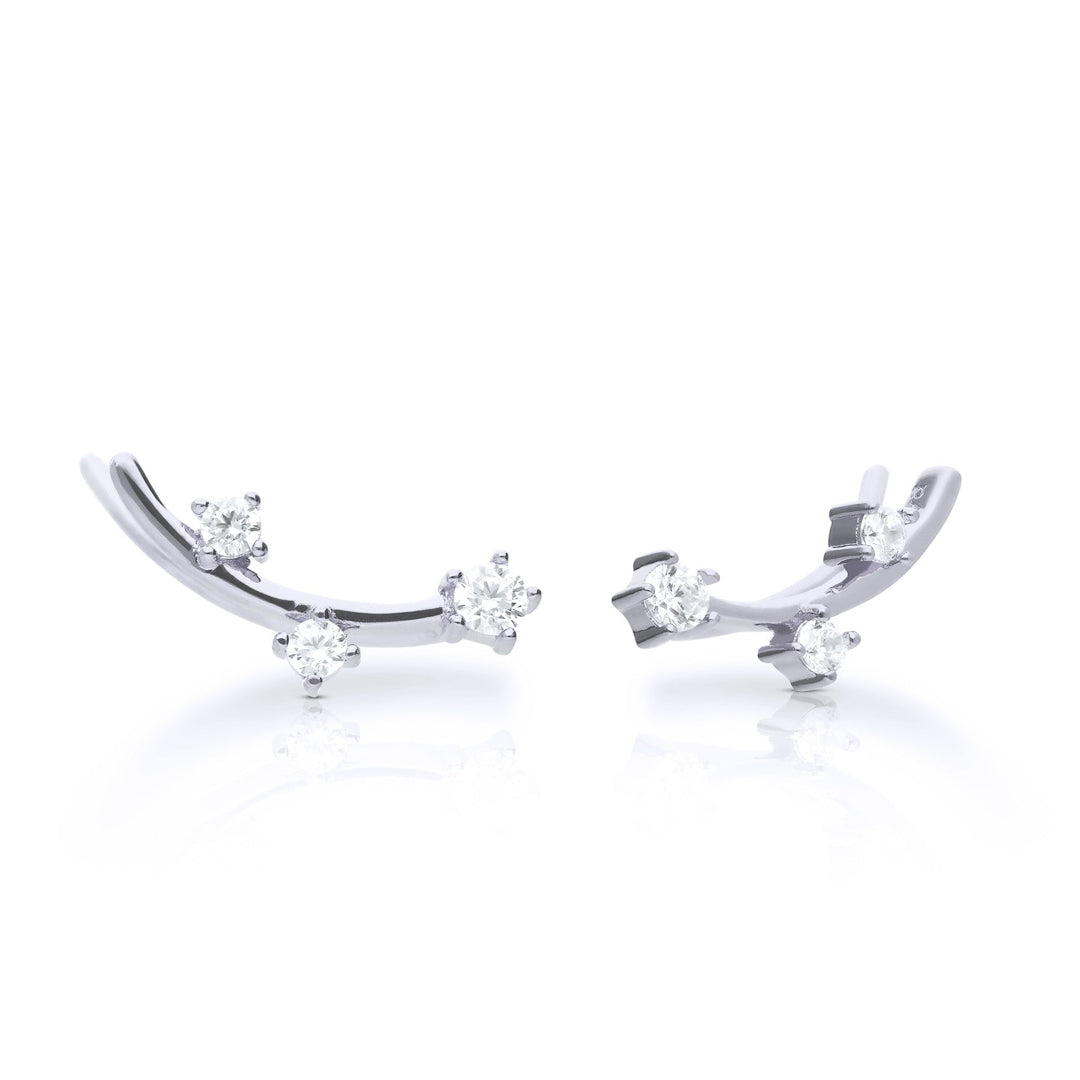 Diamonfire Bar Crawler Earrings