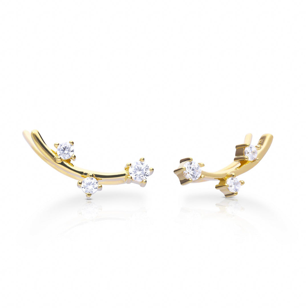 Diamonfire Bar Crawler Earrings