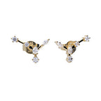 Diamonfire Zodiac Constellation Stud Earrings