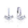 Diamonfire Trilogy Zirconia Hoop Earrings