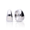 Diamonfire Plain Tapered Hoop Earrings