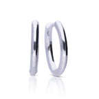 Diamonfire Plain Hoop Earrings