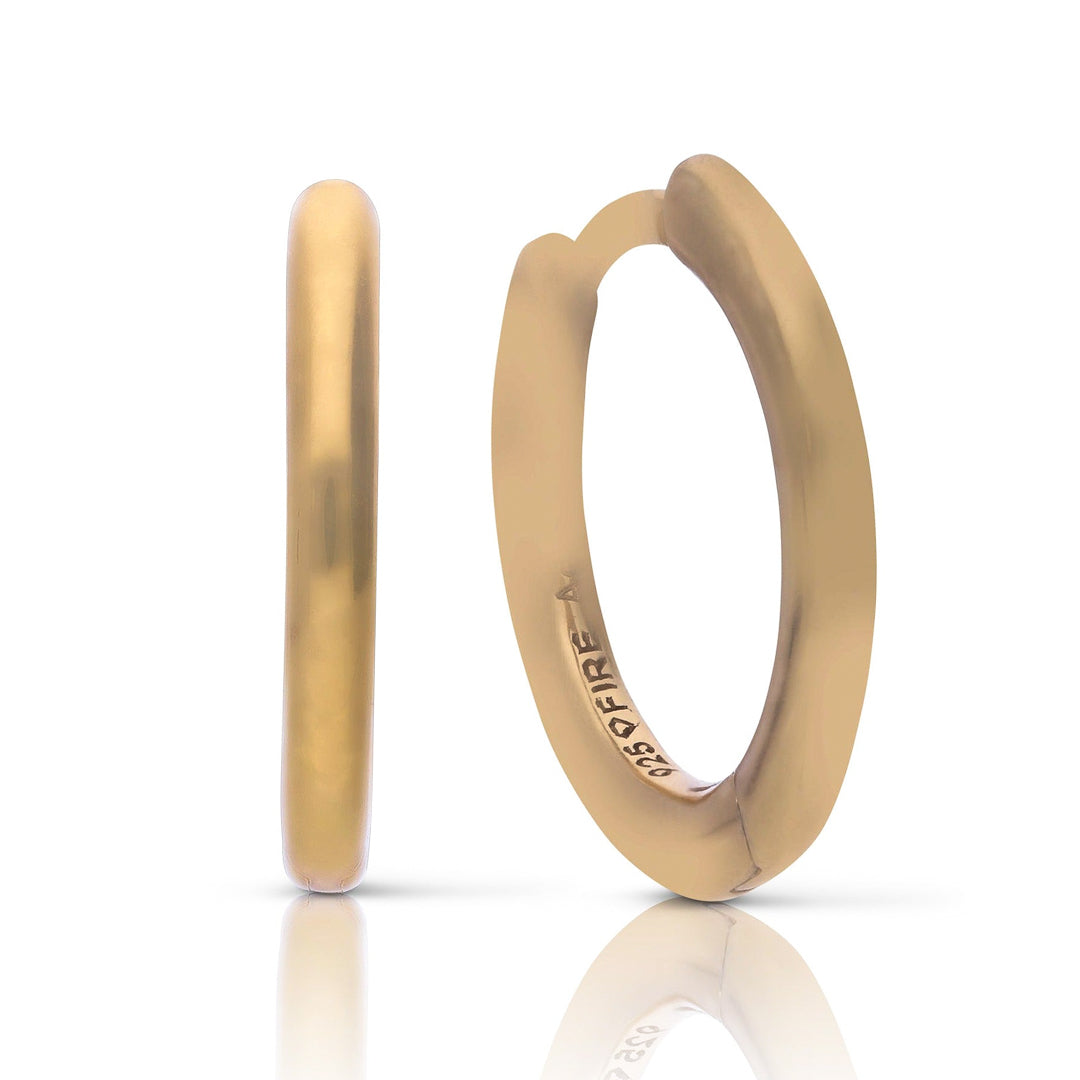 Diamonfire Plain Hoop Earrings