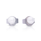Diamonfire Shell Pearl Stud Earrings