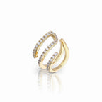 Diamonfire Pave Set Ear Cuff