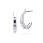 Diamonfire Plain 3/4 Hoop Earrings