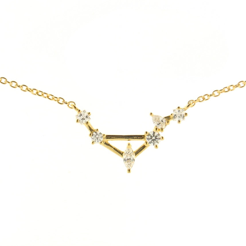 Diamonfire Zodiac Constellation Necklace