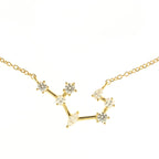 Diamonfire Zodiac Constellation Necklace