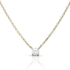 Diamonfire Claw Set Solitaire Zirconia Necklace