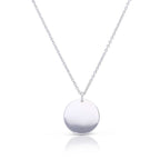 Diamonfire Plain Disc Necklace