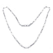 Diamonfire Chain Necklace with Pave Zirconia Links