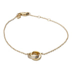 Diamonfire Interlinking Rings Bracelet