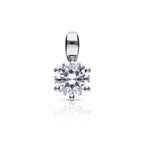 Diamonfire Six Claw Carat Pendant