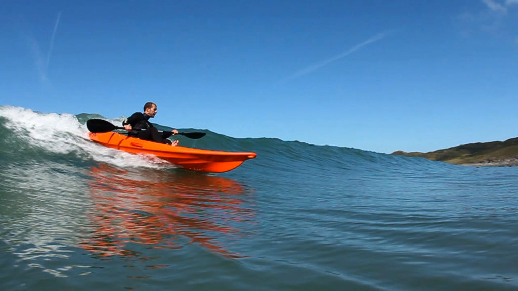 Kaafu Solo Kayak | Orange | Lightweight & Stable