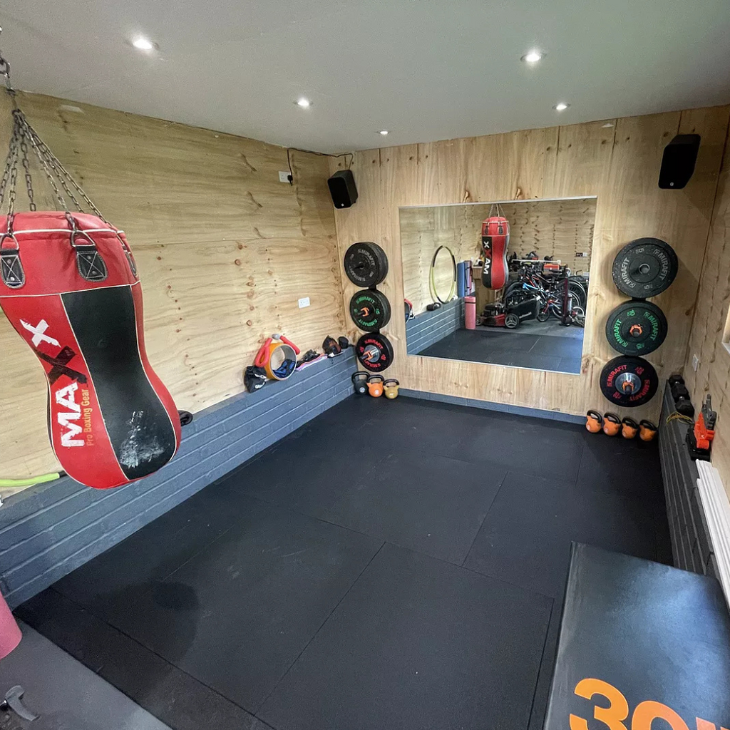 Rubber Shed Flooring Mats