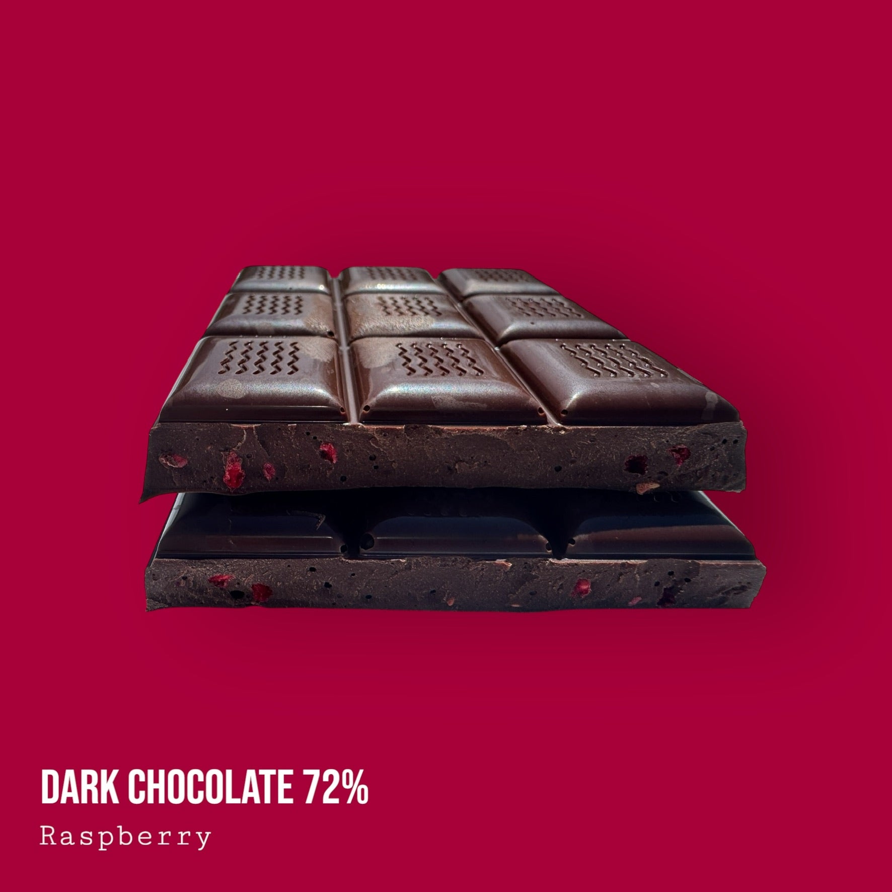 Single Origin Dark Perú 72% Raspberry 110g