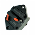 80A 12V/24V/48V automatic over-current DC circuit breaker / switch for panel or recess mount