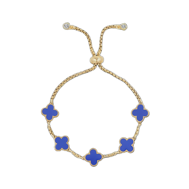 Clover Enamel Bracelet