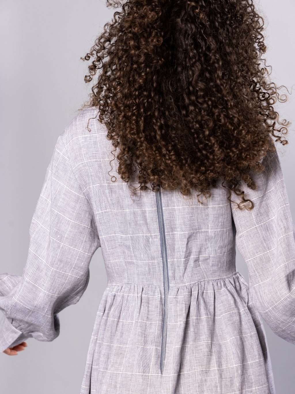 Oversized Maxi Dress with pockets Organic Linen - Michelle | No More Nobody