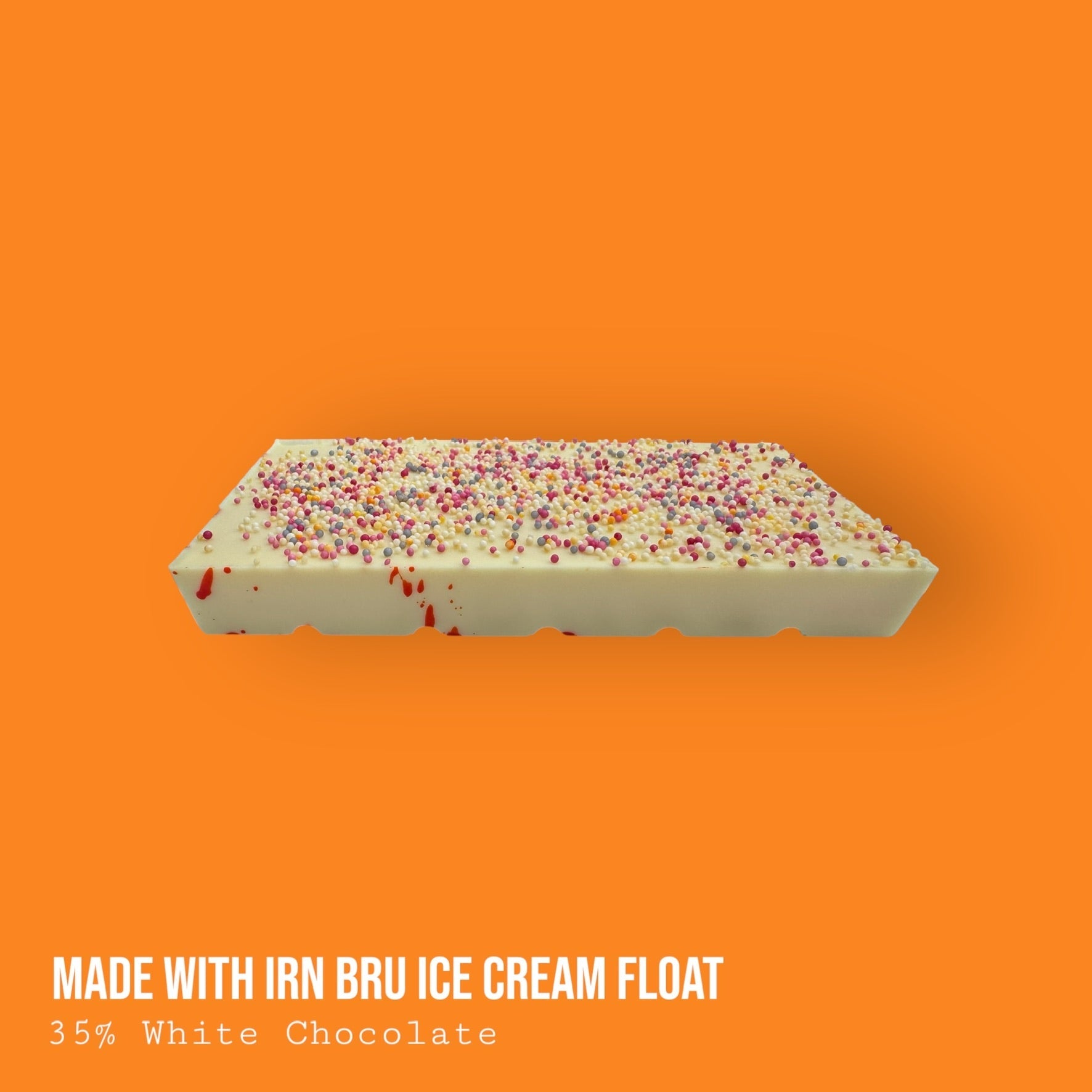 "Made with Irn Bru" Ice Cream Vanilla Float Dessert Bar 235g