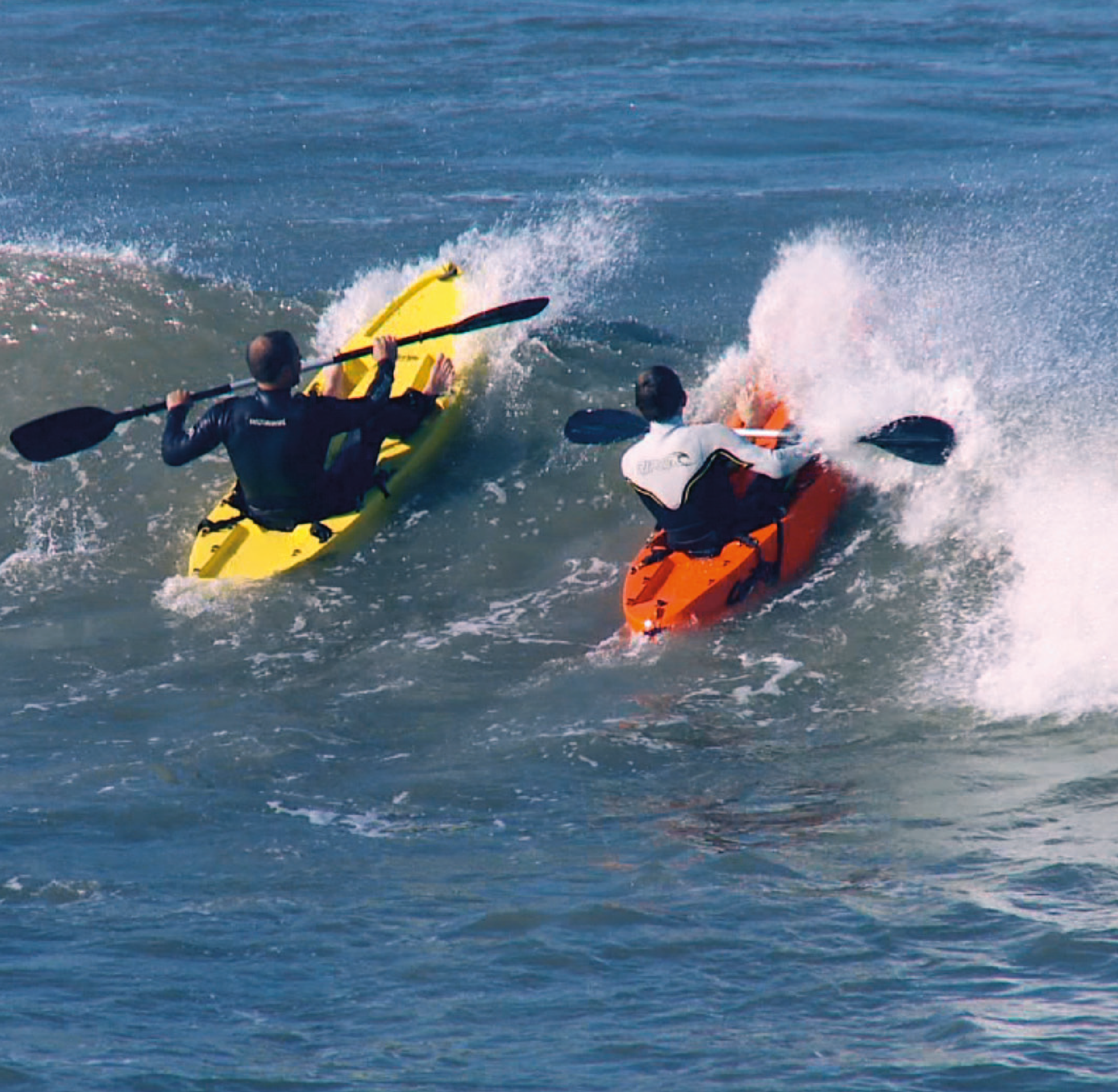 Surf Solo Kayak | Orange | Agile & Fun