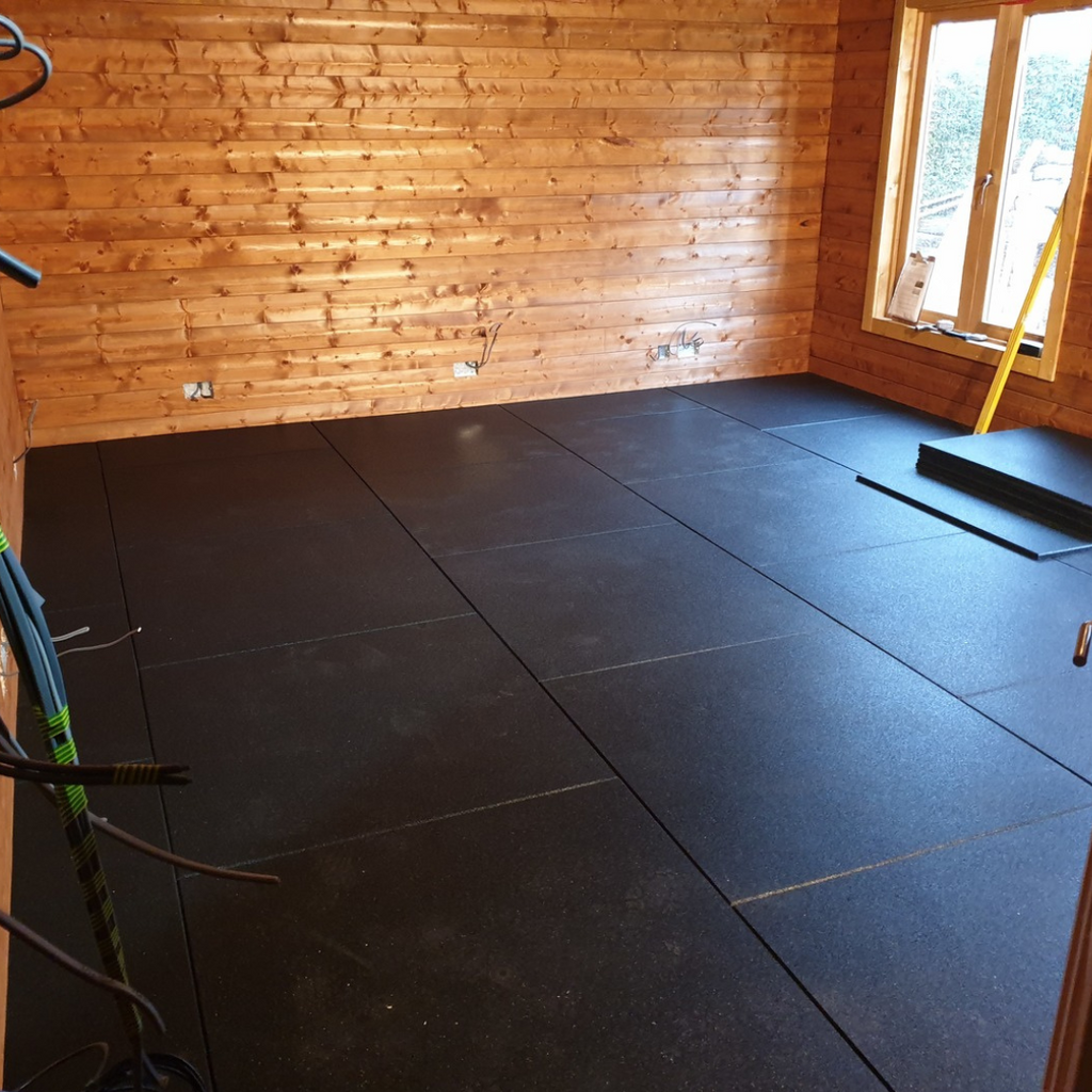 Rubber Shed Flooring Mats