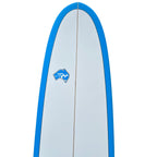 8' Pulse Squash Tail Mini Mal Surfboard by Australian Board Co - FCSII Finboxes