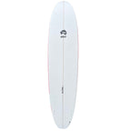 8' Pulse Squash Tail Mini Mal Surfboard by Australian Board Co - FCSII Finboxes