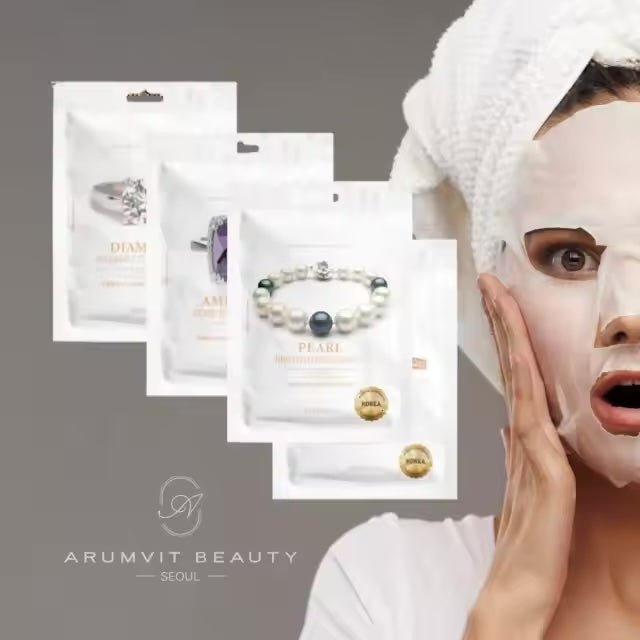 ARUMVIT BEAUTY Diamond Radiant Glow Mask OEM -New Arrival Hot Selling Korean Skincare Product SHEET MASK