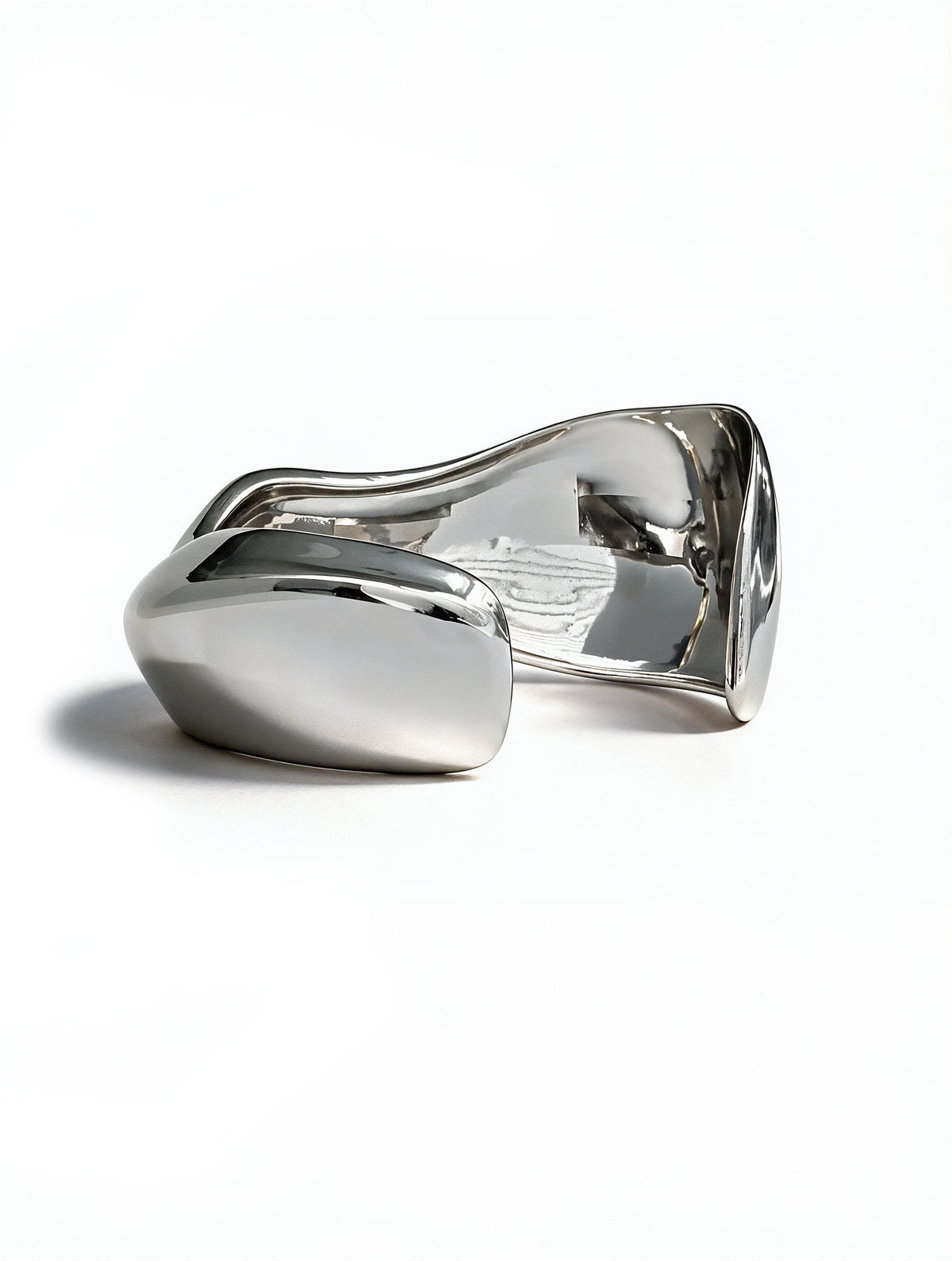Milos Sculpted Cuff | Sterling Silver