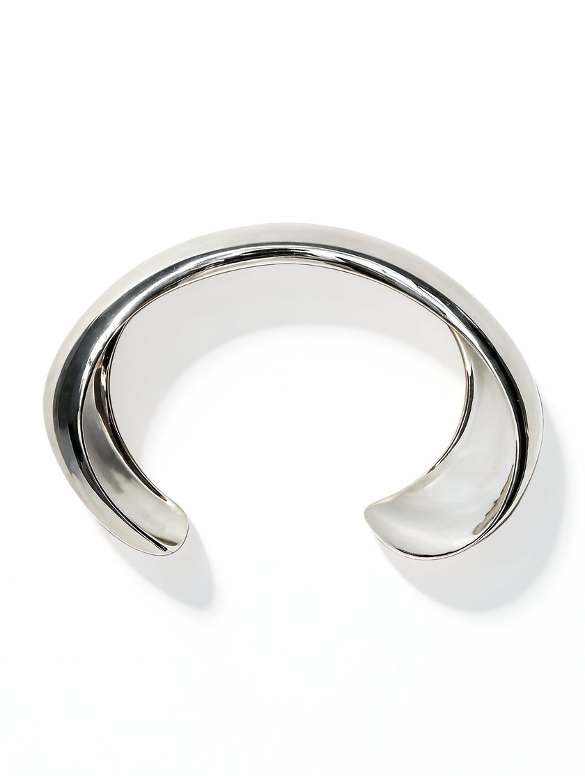Milos Sculpted Cuff | Sterling Silver