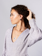 Sterling Silver Medallion Necklace – Day | No More Nobody