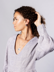 Sterling silver Hoop Earrings – Zadie | No More Nobody