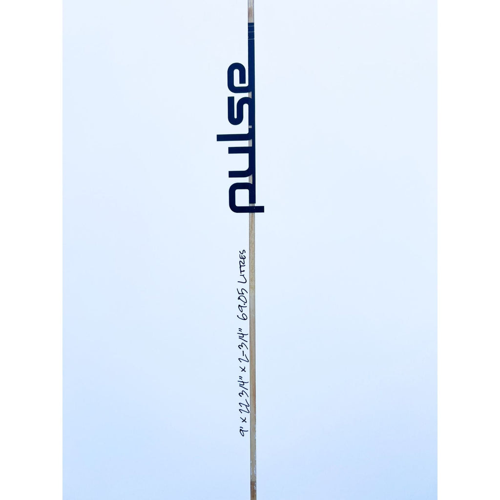 9' Pulse Longboard Round Tail Surfboard by Australian Board Co - FCSII Finboxes