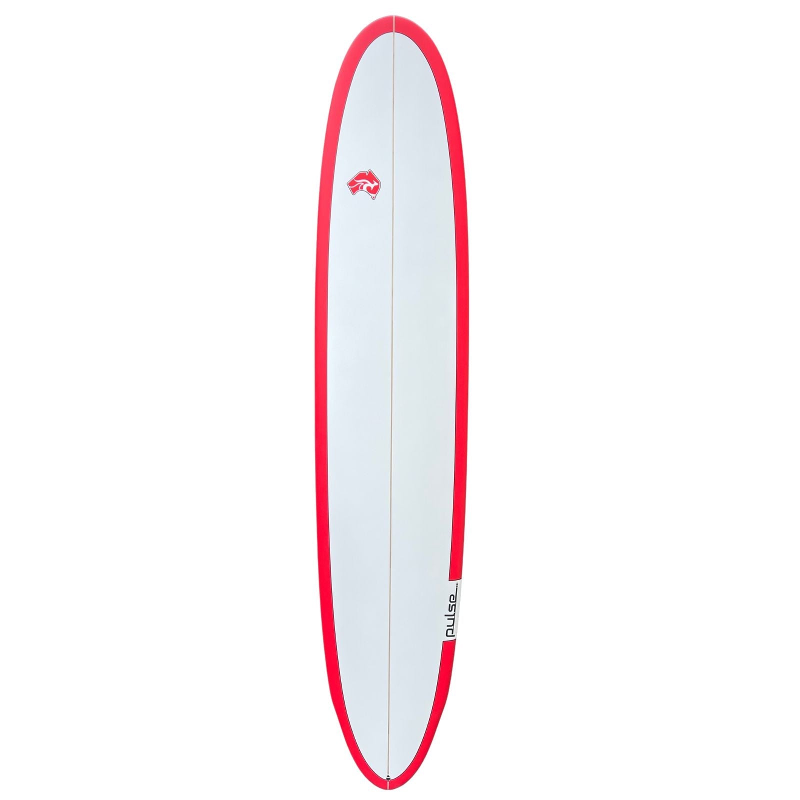 9' Pulse Longboard Round Tail Surfboard by Australian Board Co - FCSII Finboxes