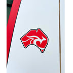 8' Pulse Squash Tail Mini Mal Surfboard by Australian Board Co - FCSII Finboxes