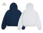 NAVY/STONE REVERSIBLE ZIP HOODIE