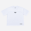 WHITE MESH JERSEY