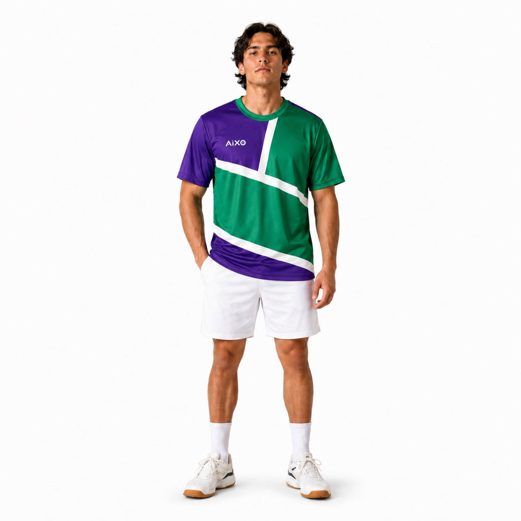 Aixo Court 3 Mens T-Shirt - Green