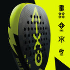 AIXO Insane Bolt Padel Racket 18k Carbon