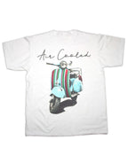 Air Cooled Scooter Stripes T Shirt