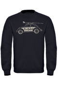 Air Cooled Beetle Surfs Up! Sweatshirt