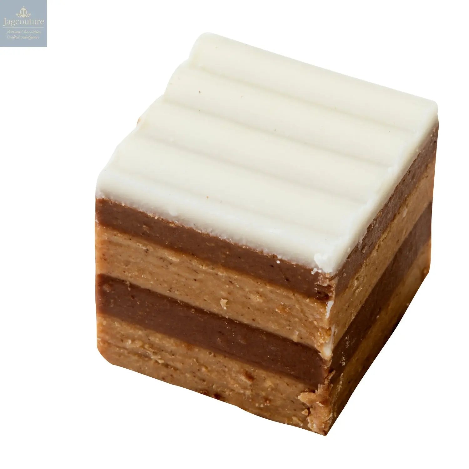 Almond Hazelnut - elegant layers of almond and hazelnut chocolate 11.6g - 120 pcs