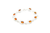 Amber Quintessence Link Bracelet