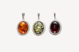 Amber Quintessence Pendant