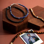 Fred Bennett Lava Stone Beaded Bracelet